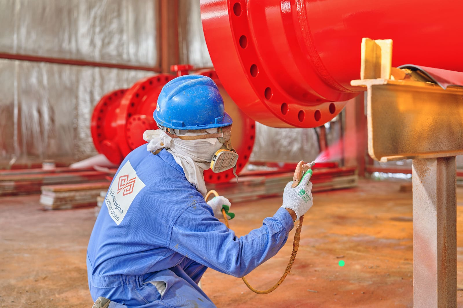 Industrial Spray Coating